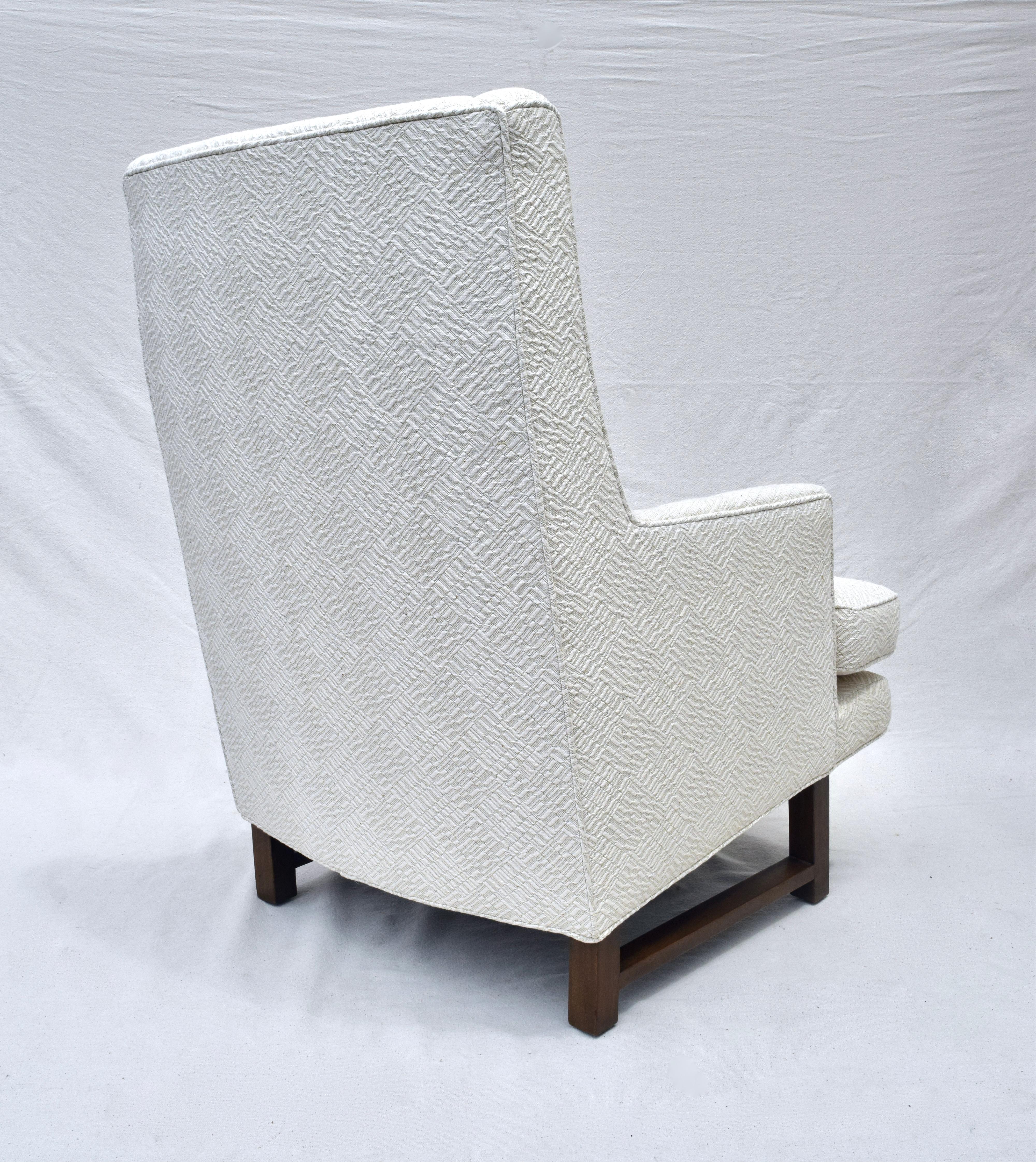 American 1950's Edward Wormley Dunbar Lounge Chair For Sale