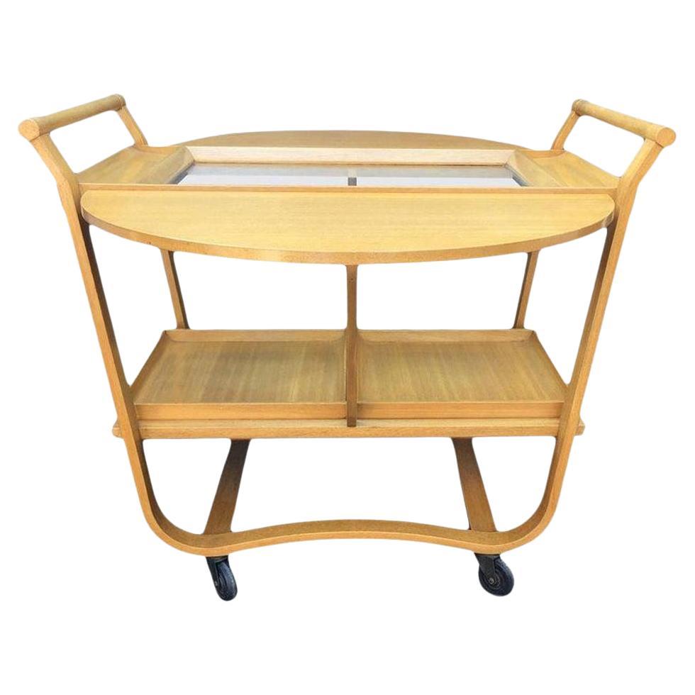 Años 50 Edward Wormley para Dunbar Bar Cart