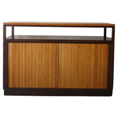 1950s Edward Wormley for Dunbar Model 959 Tambour Door Cabinet