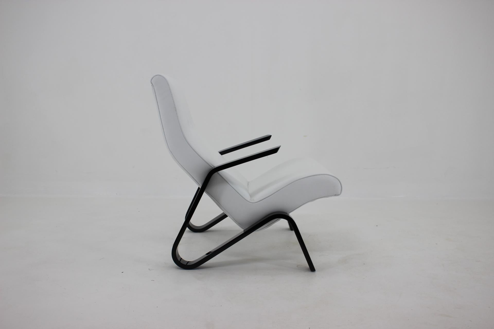 1950s Grasshopper Chair and Stool for Knoll In Good Condition For Sale In Praha, CZ