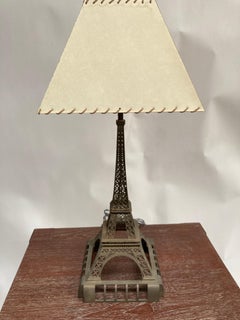 1950's  Eiffel tower metal lamp
