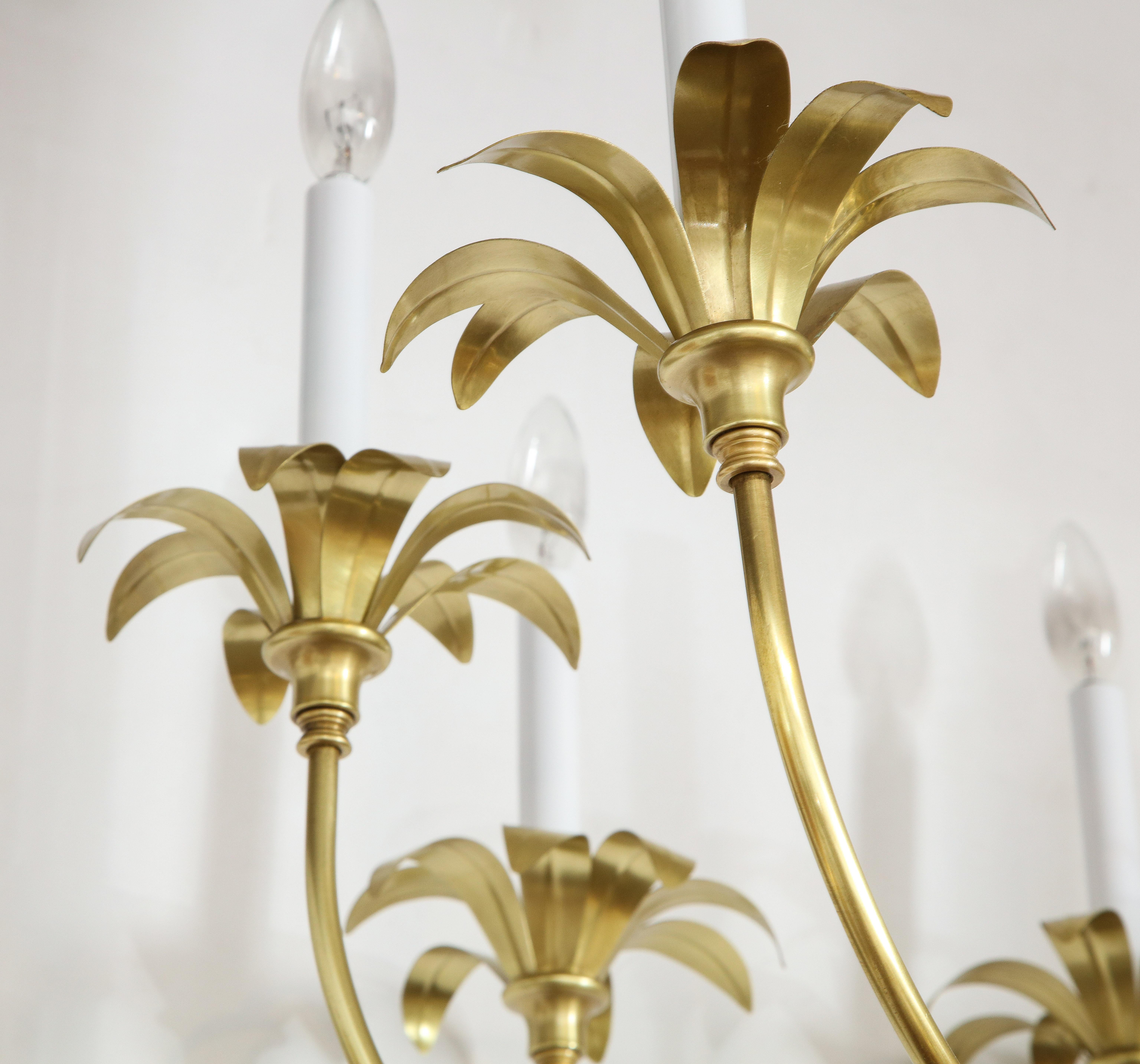 solid brass chandelier