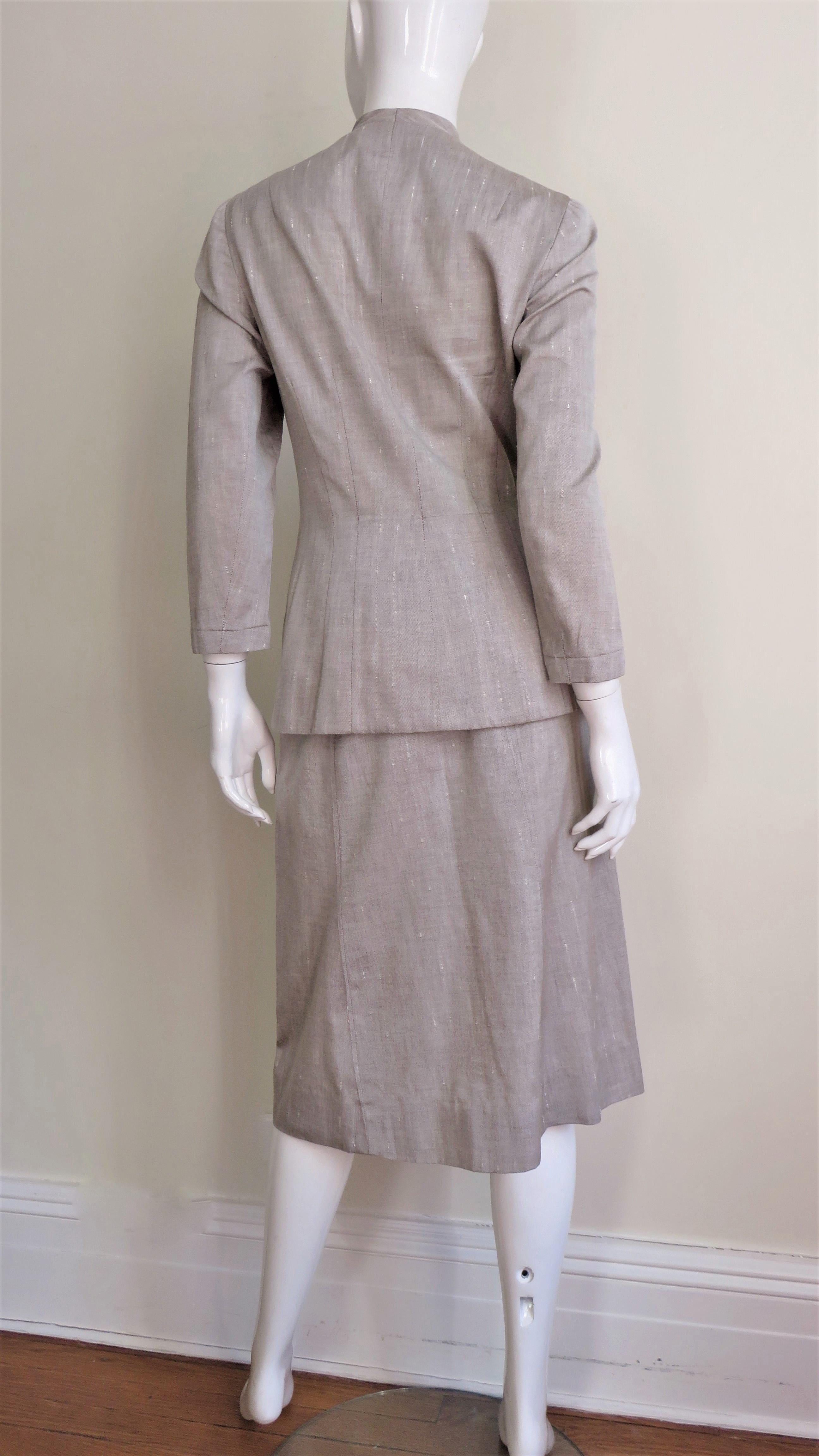Eisenberg Originals 1950s Skirt Suit For Sale 2
