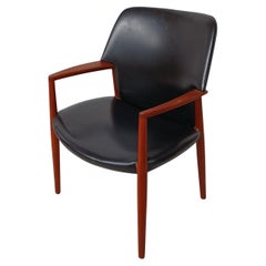 1950s Ejnar Larsen, Aksel Bender Madsen Fully Restored Customizable Armchair