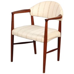 1950s Ejnar Larsen and Aksel Bender Madsen Teak Armchair - Choice of Upholstery