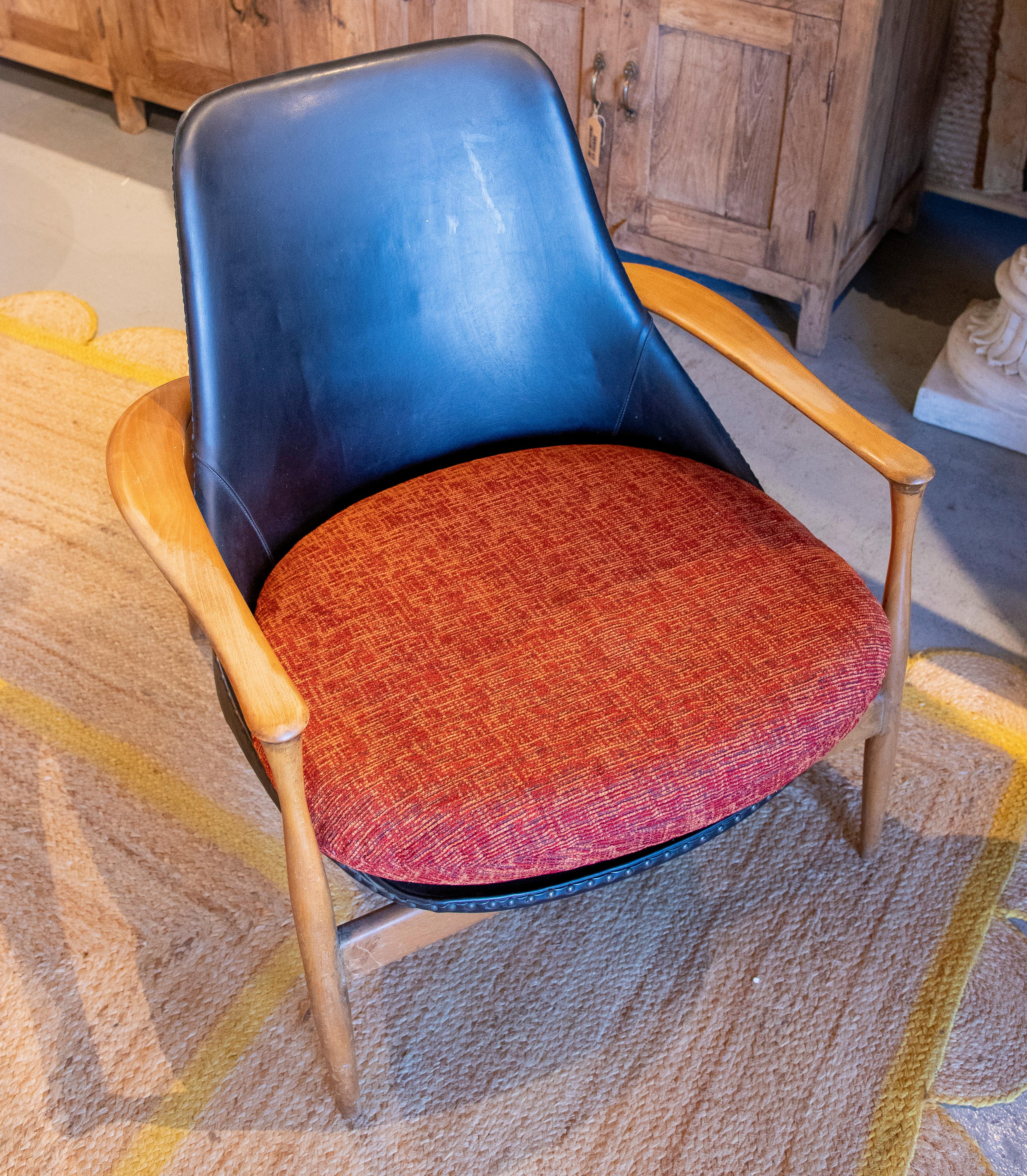 Chaise longue Elizhabet des années 1950 par le designer Ib Kofod-Lars en vente 1