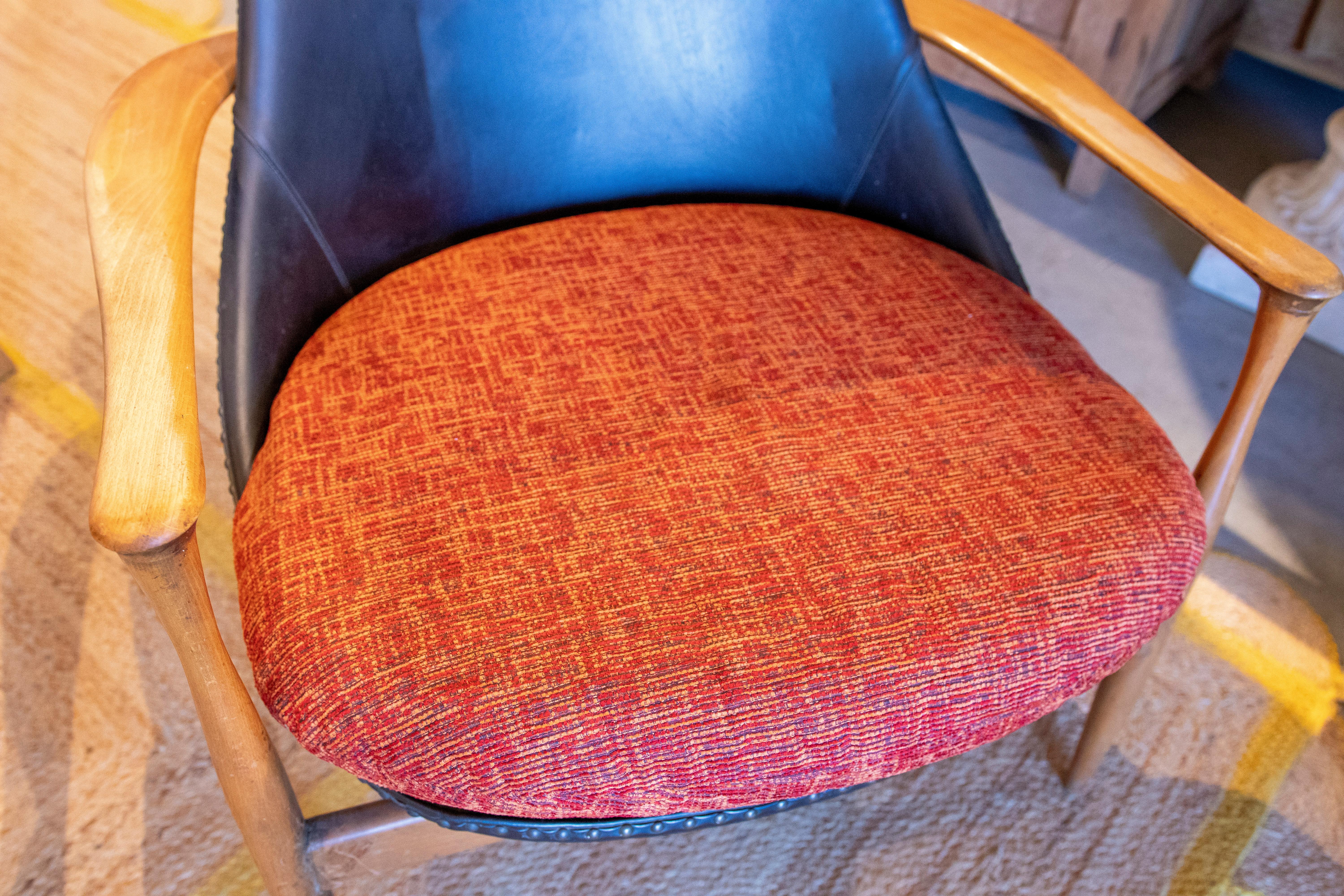 Chaise longue Elizhabet des années 1950 par le designer Ib Kofod-Lars en vente 2