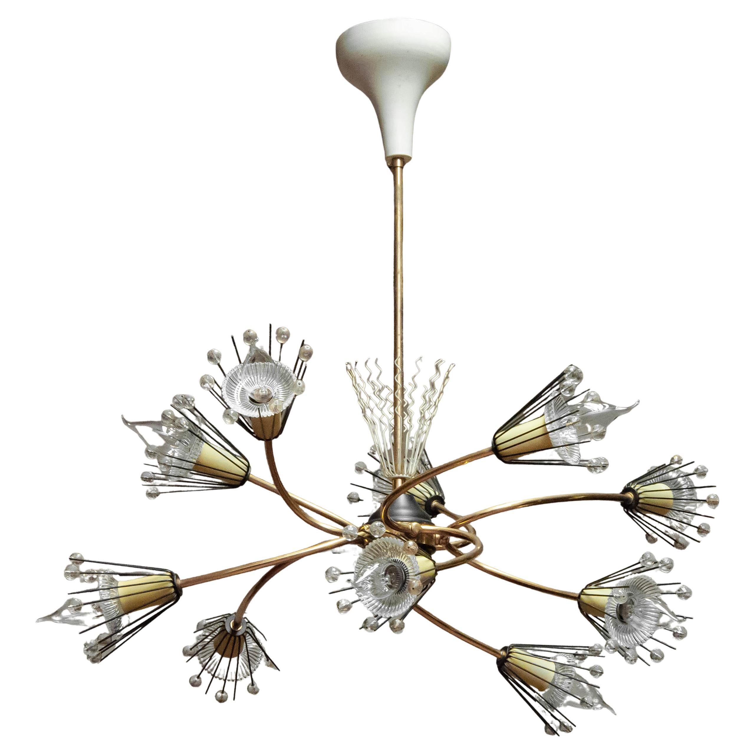 1950, Lampadario Emil Stejnar per Rupert Nikoll, Austria