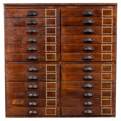 1950's Engineers Drawer Unit - Twenty Four Drawers (1227.7)