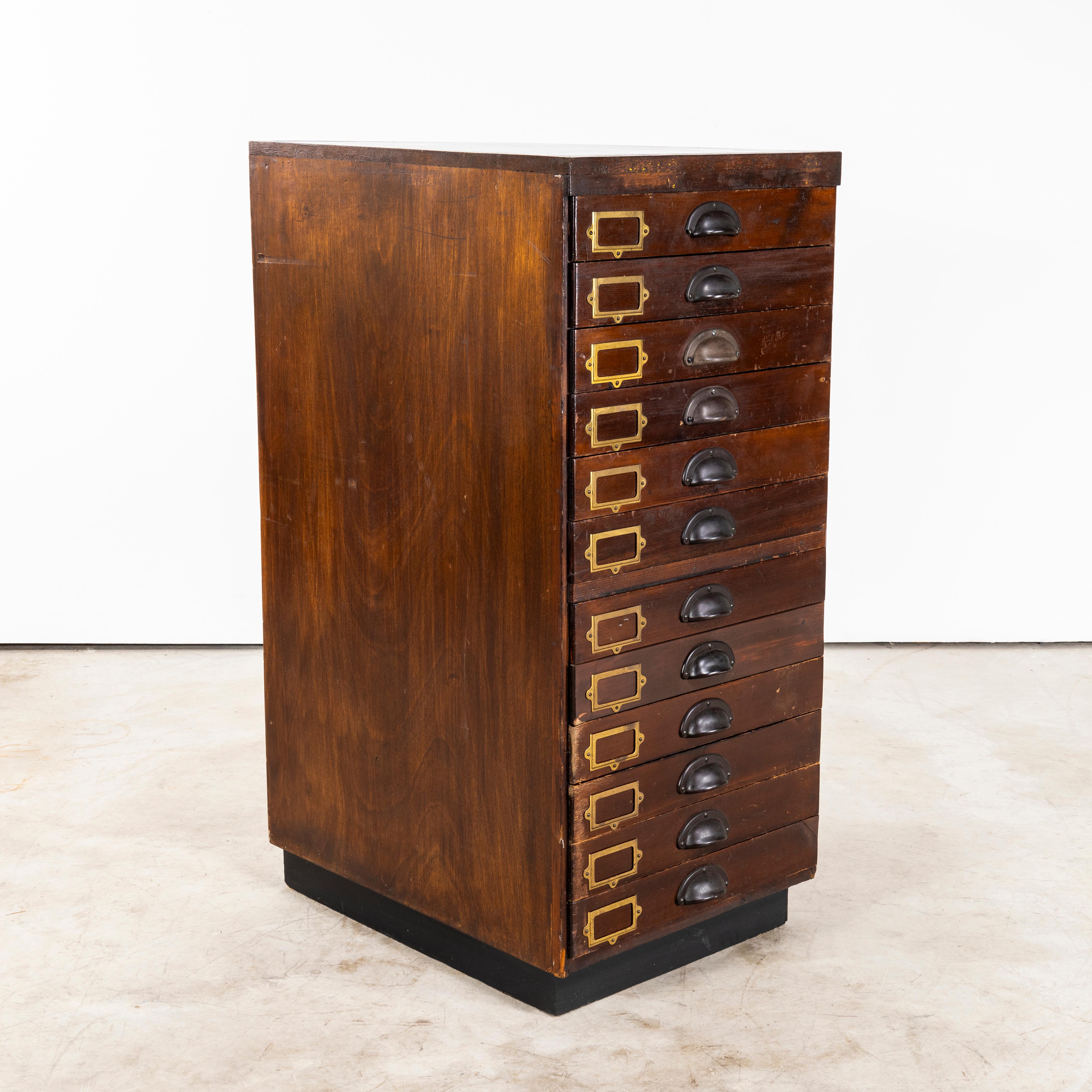 Cajoneras de los años 50 - Doce cajones (1227.3) Pino en venta