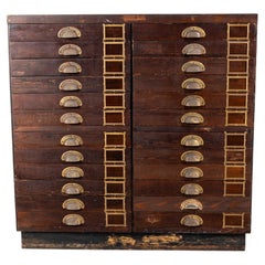 1950’S Engineers Single Drawer Units – Twenty Four Drawers (1227.6)
