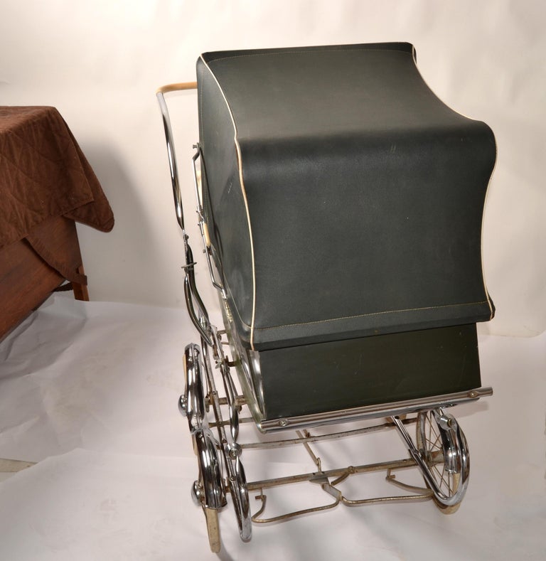 Englisch Bilt-Rite Park Avenue Babywagen Chrom Pferd Stroller Buggy, 1950er  Jahre im Angebot bei 1stDibs Deutschland | kinderwagen english, alte  kinderwagen 1950, englisch kinderwagen