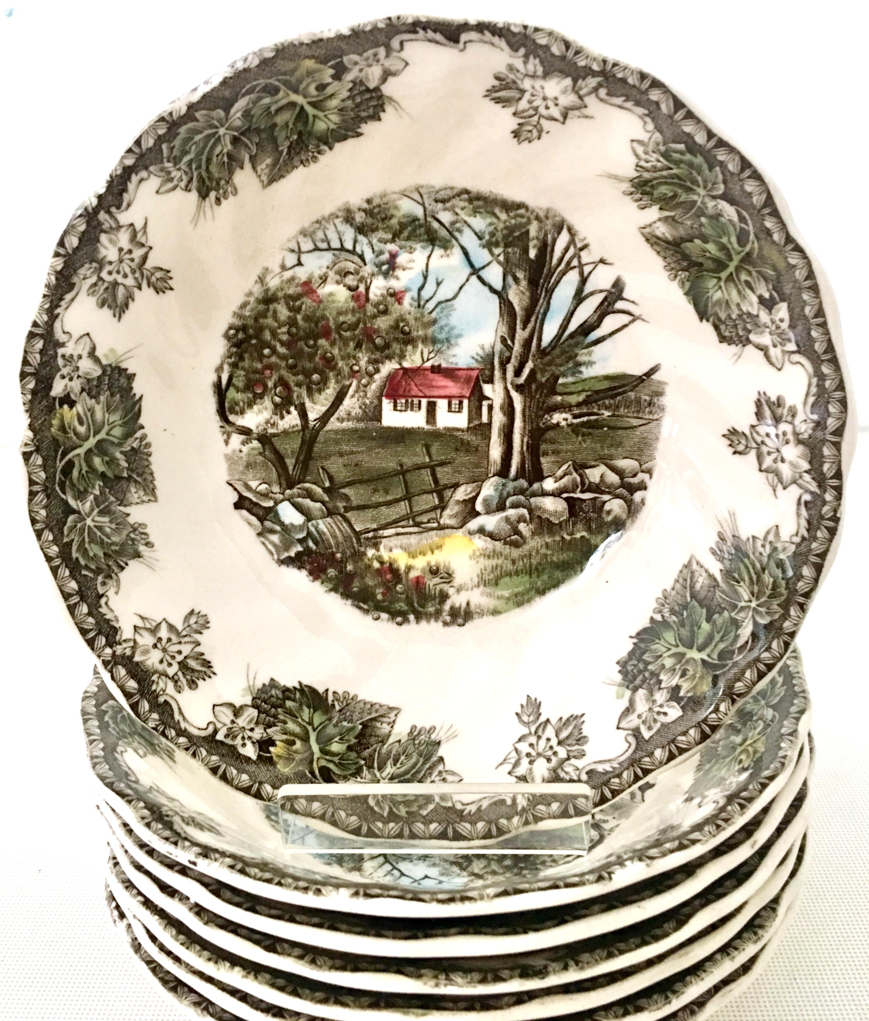 friendly village dinnerware