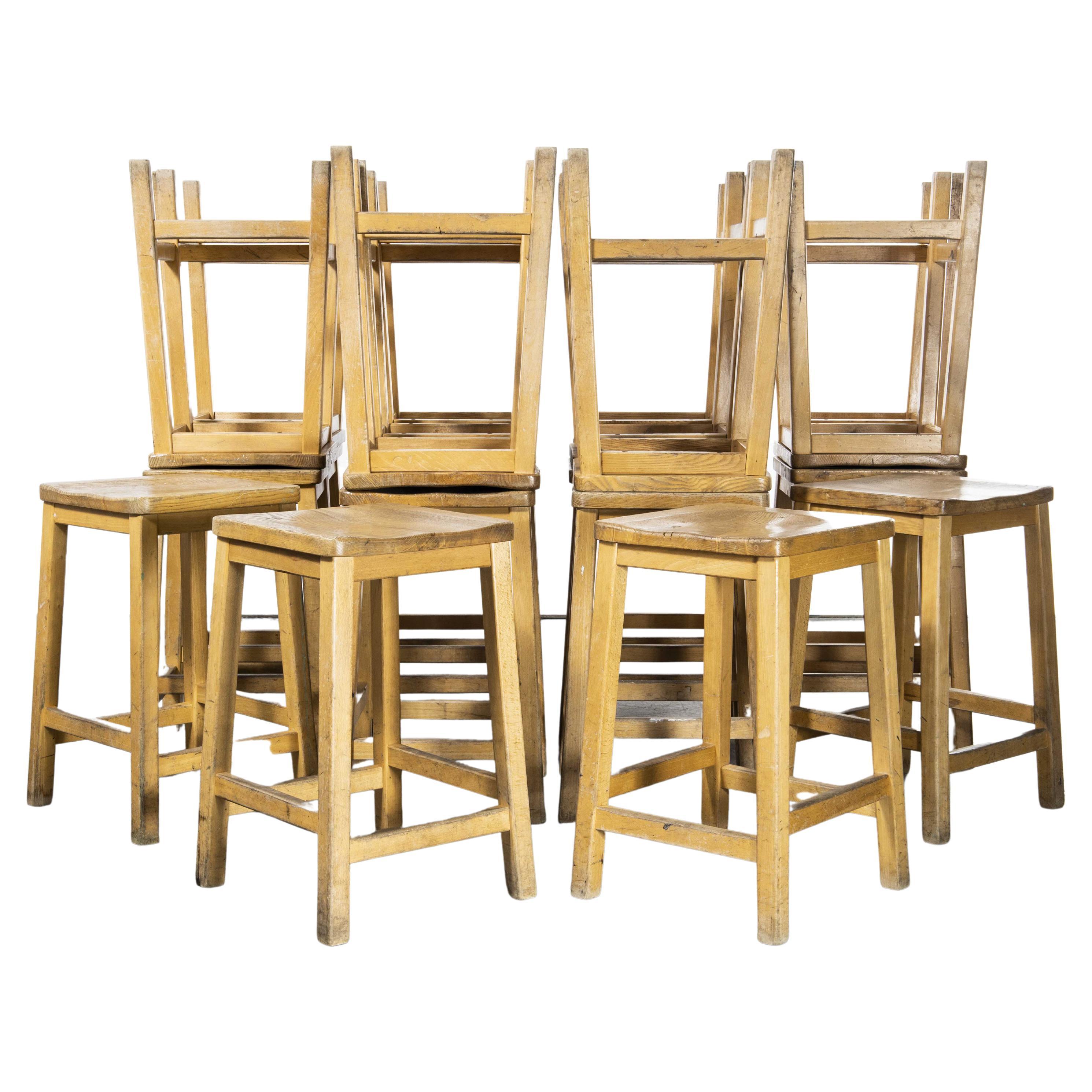 Set of Four Antique English Pub Stools at 1stDibs antique pub stools