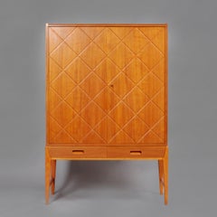 1950s Eric Johansson Teak Wood Cabinet