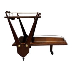 1950s Eugenio Escudero Bar Service Cart Mexico City