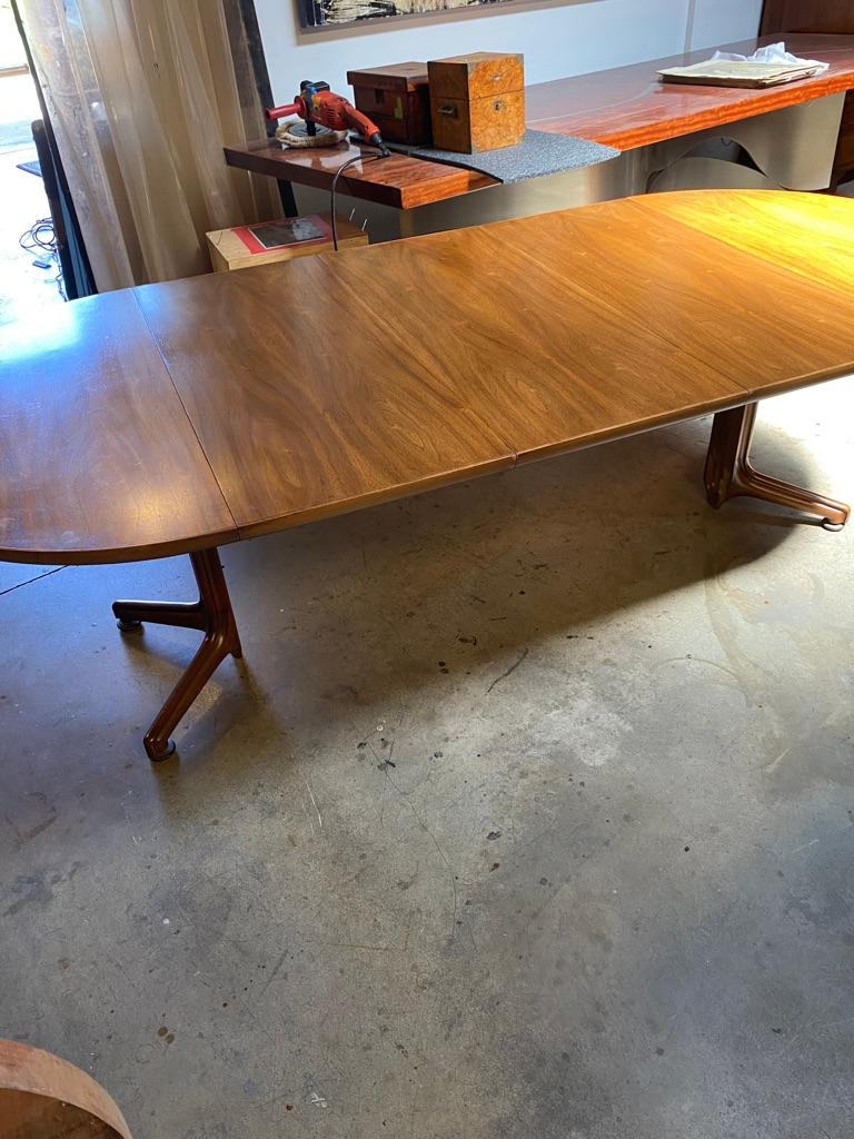 1950s Extendable Dining Table Design Style of Edward Wormley 7