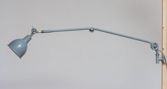 1950s, Extra Large Industrial Metal Wall Lamp or Pendel Lamp by PeFeGe, Sweden