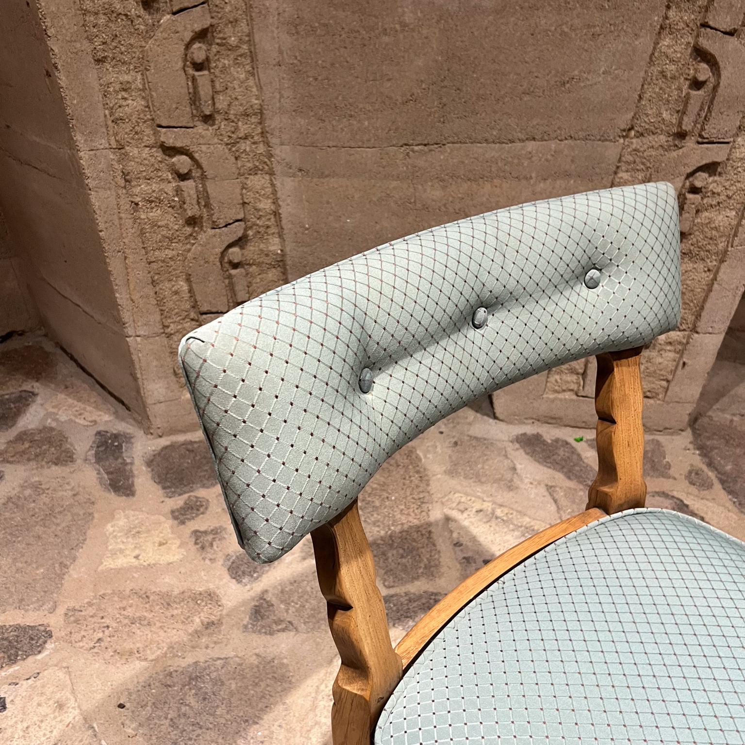 1950s Fabulous Blue French Slipper Chairs by Thomasville 5