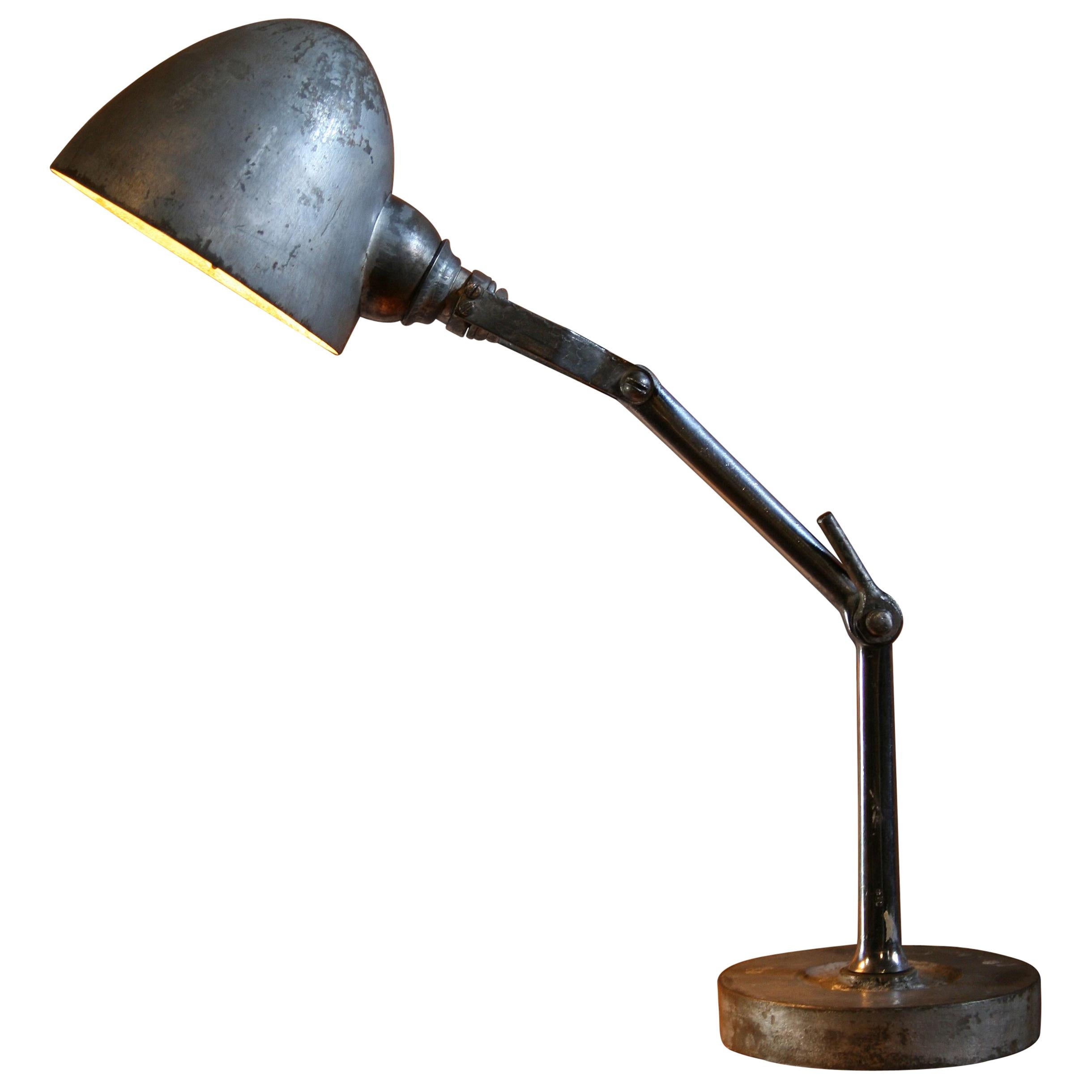 1950s Factory Workshop Lamp FIS For Sale