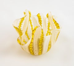 1950's Fazzoletto Handkerchief Vase by Fulvio Bianconi for Venini