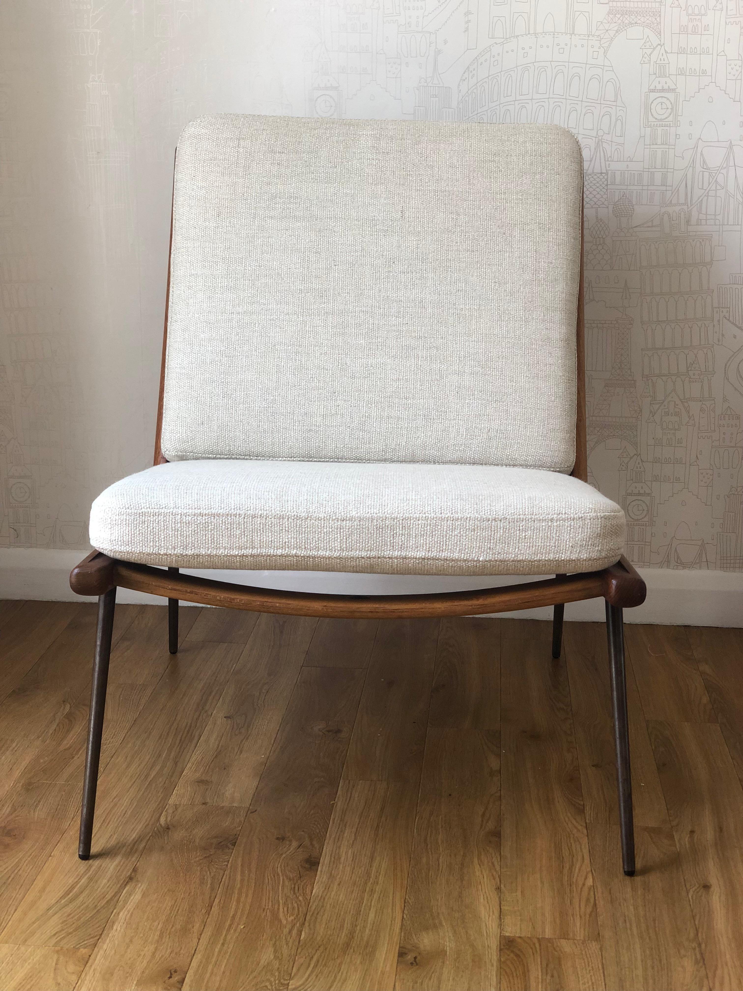 Danois Années 1950 FD134 Chaise Boomerang danoise en teck Hvidt & Mølgaard Nielsen - France & Søn en vente