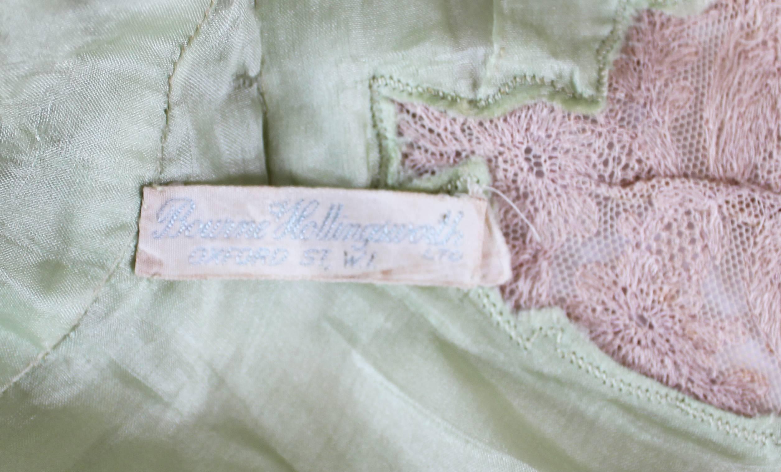 1950s Fine Silk Dressing Gown 3