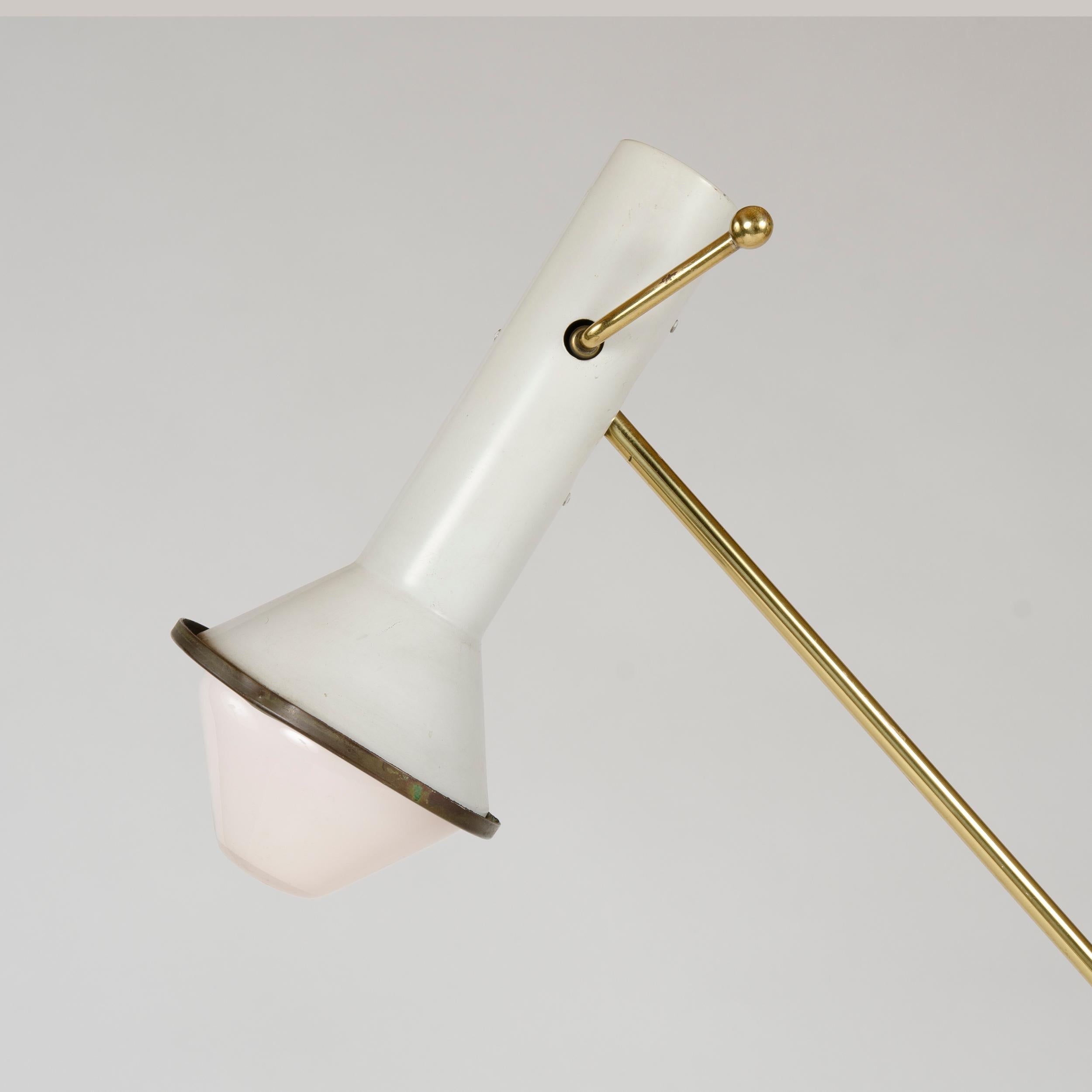 Danish 1950s Finnish Adjustable Floor Lamp by Tapio Wirkkala for Idman Oy