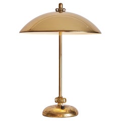 1950s Finnish Brass Table Lamp Attributed to Paavo Tynell