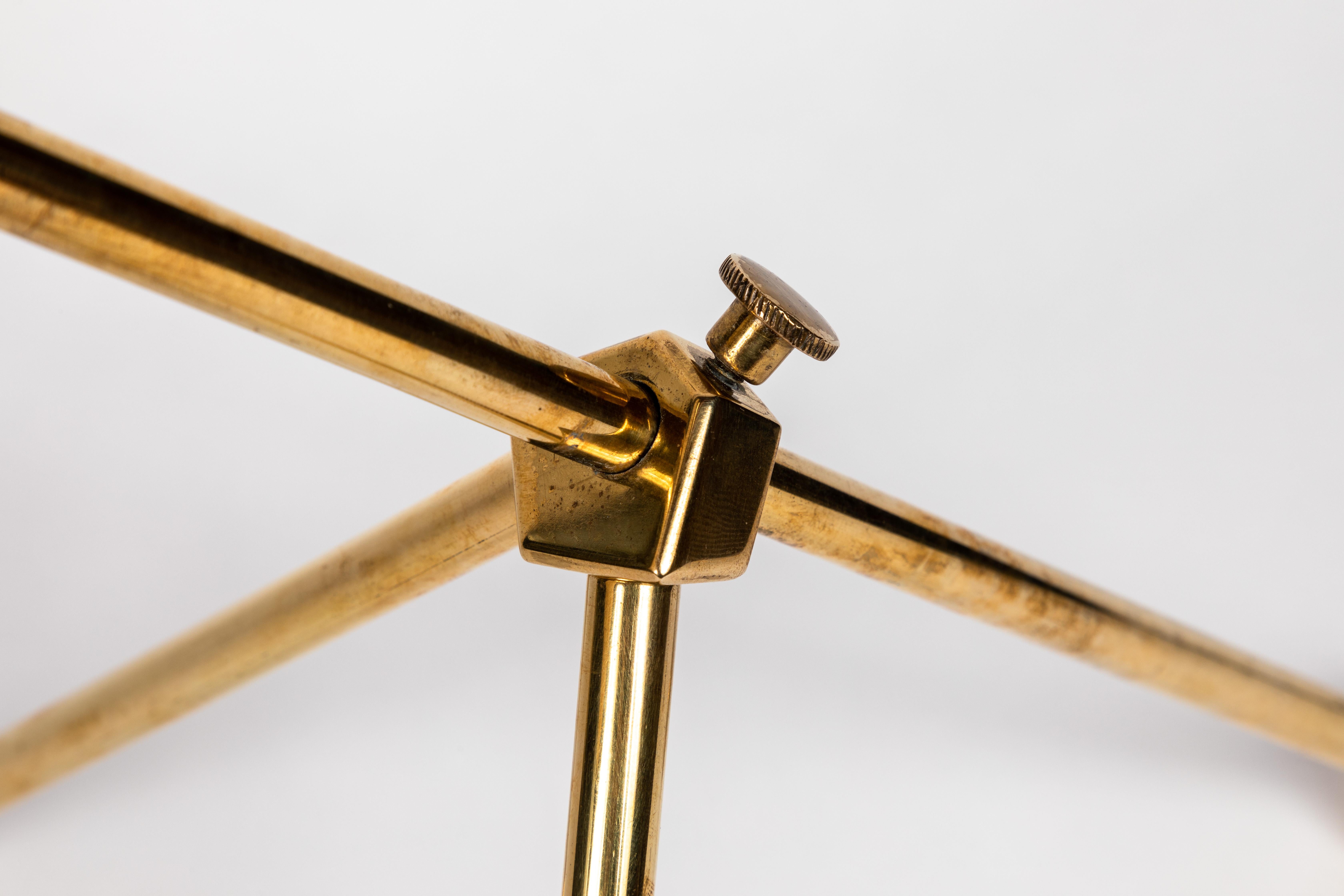 1950s Finnish Brass Table Lamp 8