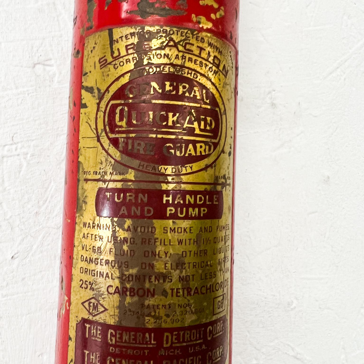 antique fire extinguisher