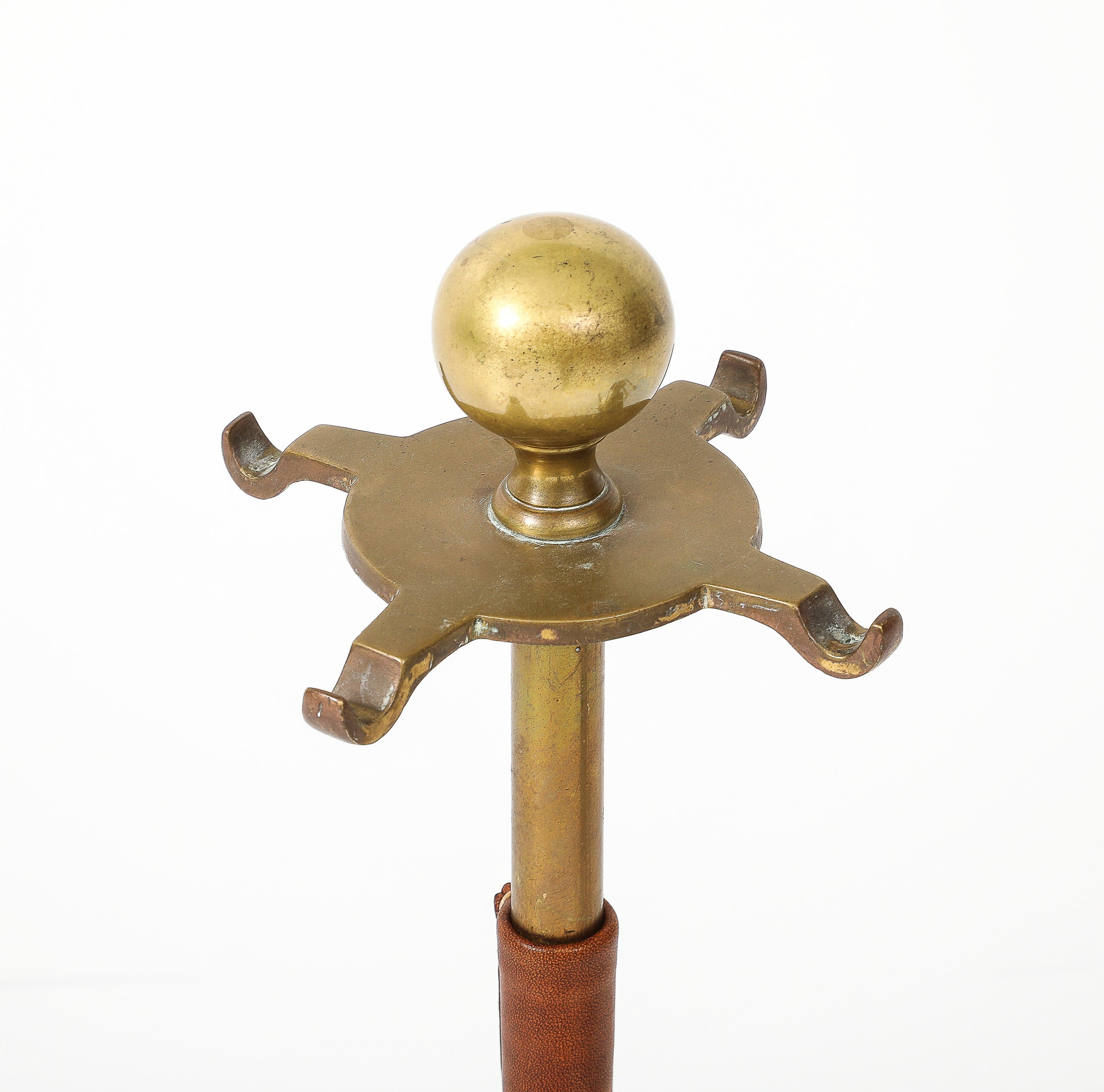 Outils de cheminée des années 1950 par Jacques Adnet en vente 4