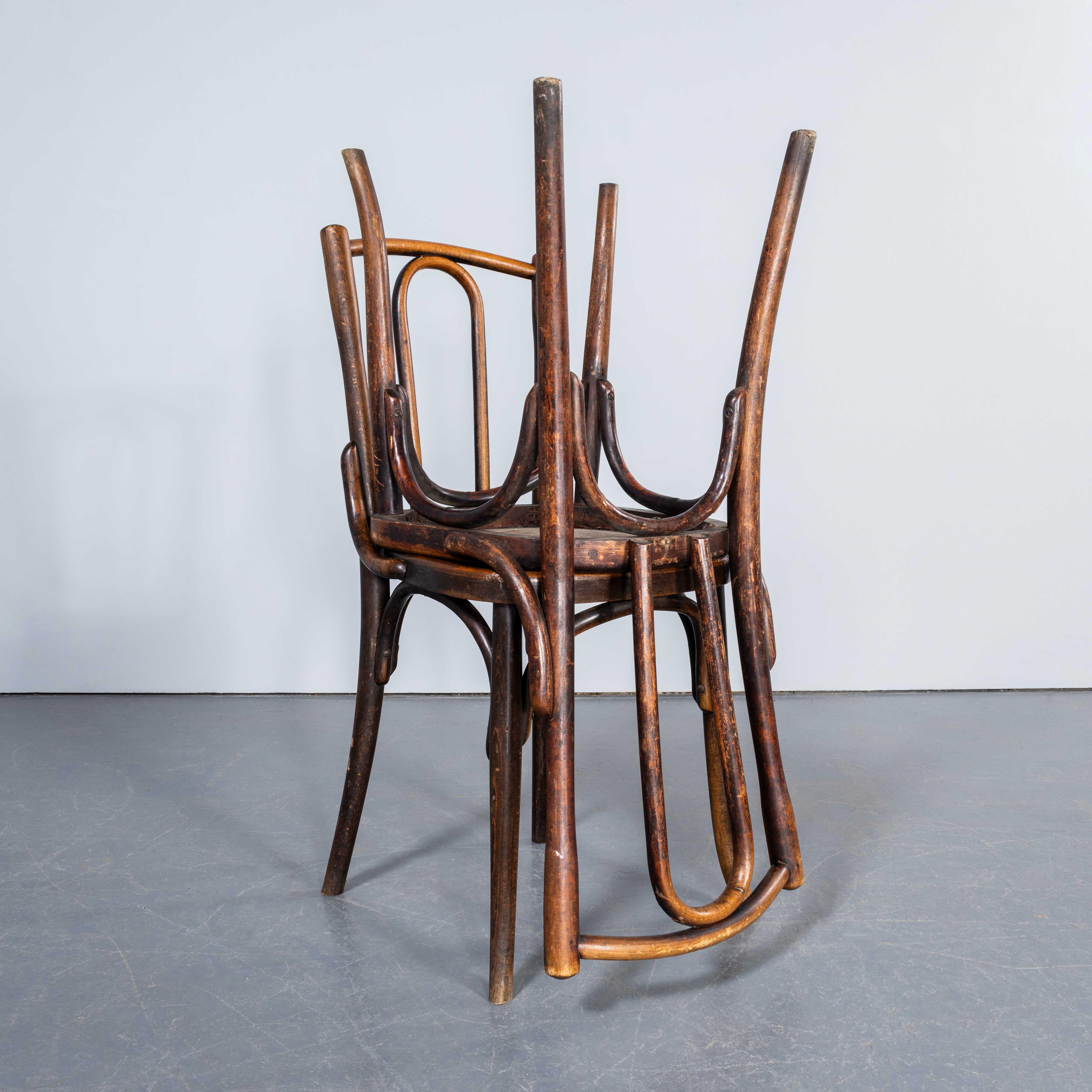 1950's Fischel Hooped Back Warm Oak Dining Chairs - Pair In Good Condition In Hook, Hampshire