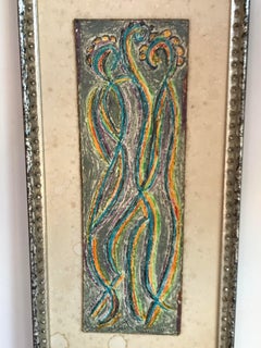 1950s "Flamenco Dancer" Painting