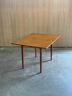1950s Flip Top Dining Table by Borge Mogensen for Soborg Mobelfabrik in teak