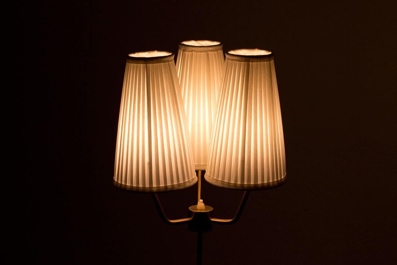 1950s Floor Lamp by Eje Ahlgren for AB Luco, Sweden For Sale 3