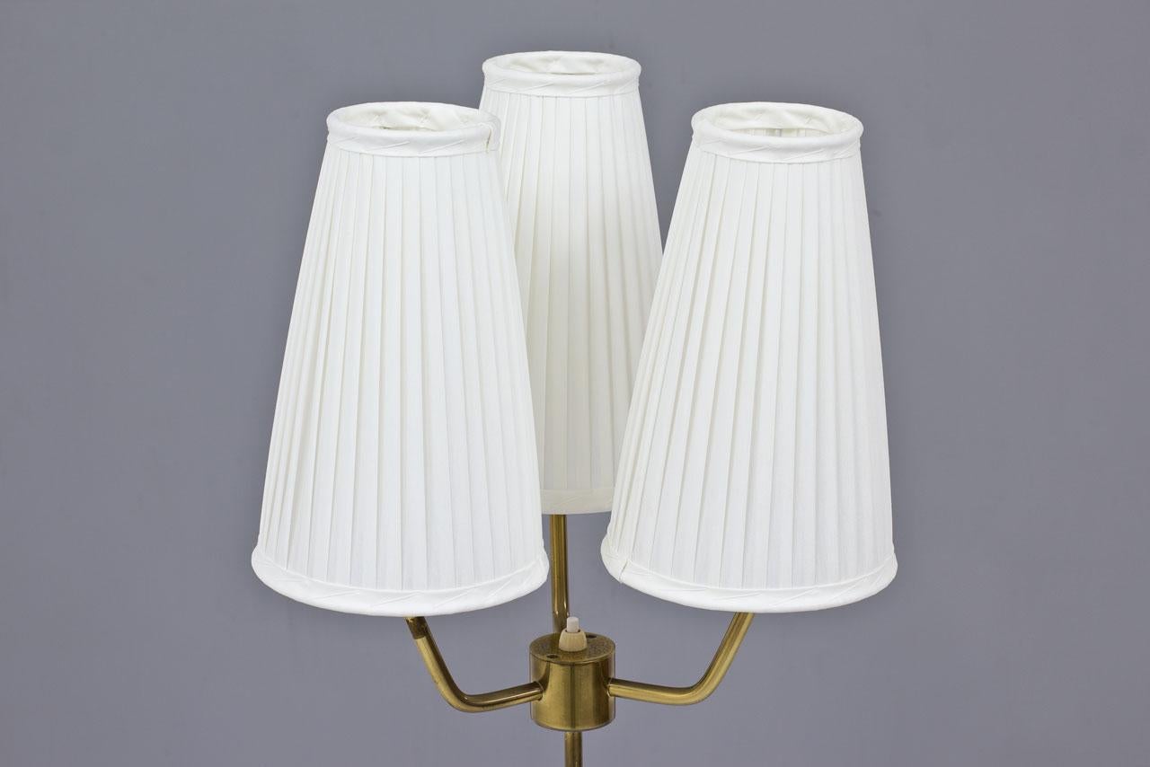 1950s Floor Lamp by Eje Ahlgren for AB Luco, Sweden In Good Condition For Sale In Stockholm, SE
