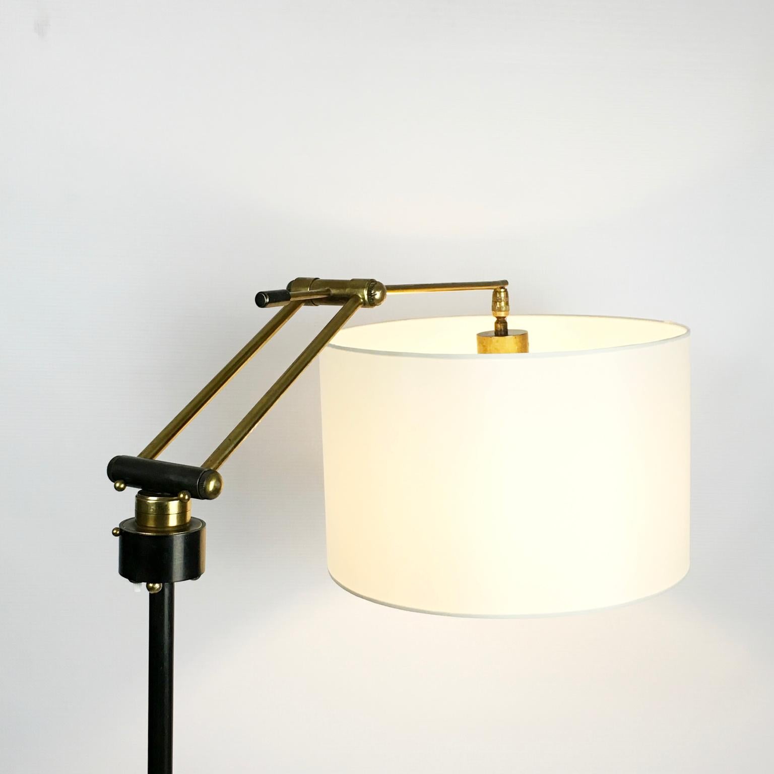 Mid-Century Modern 1950s Floor Lamp by Maison Lunel, France