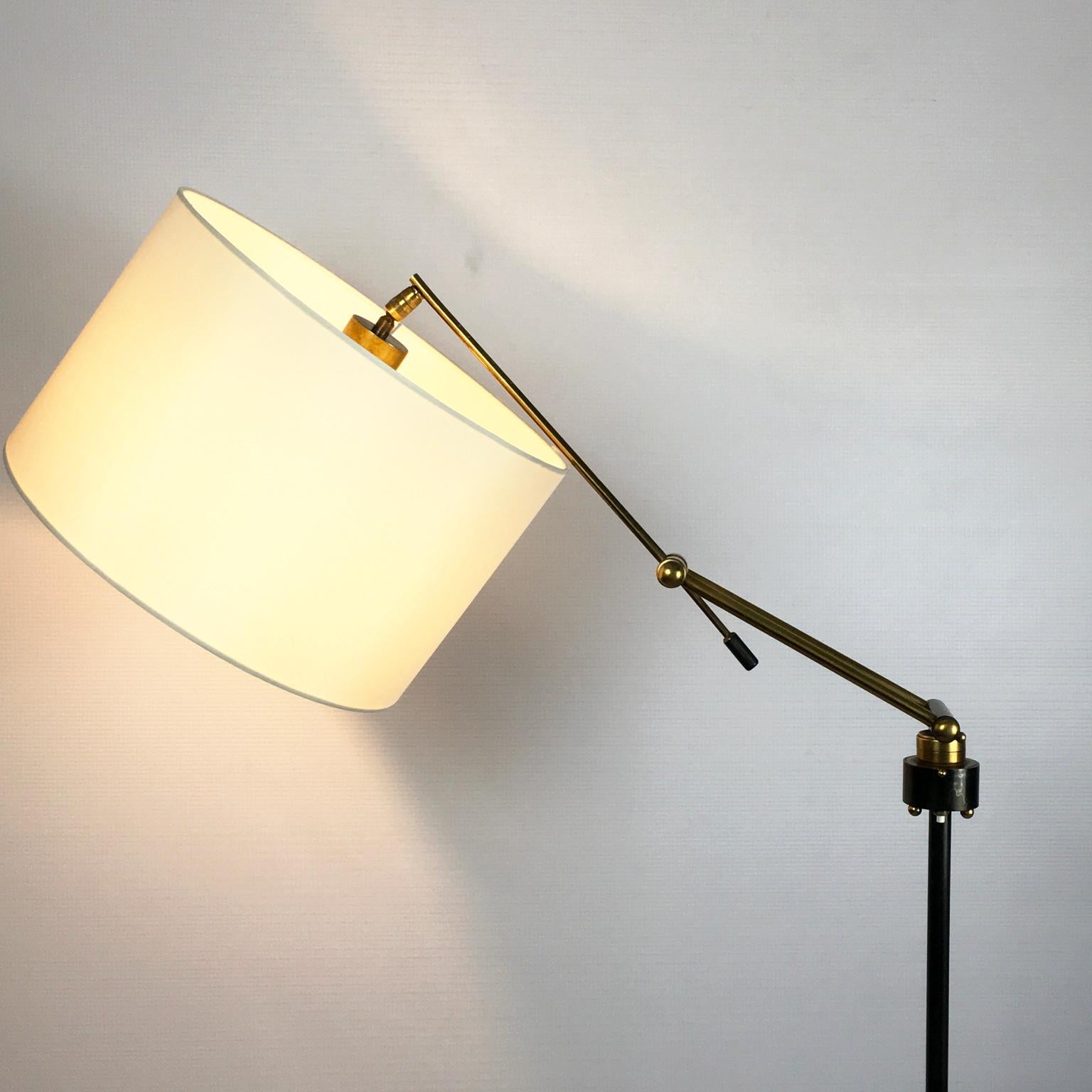 1950s Floor Lamp by Maison Lunel, France In Good Condition In London, GB