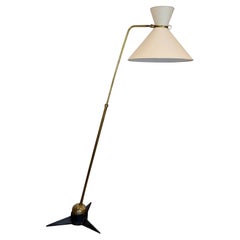 Stehlampe von Robert Mathieu aus den 1950er Jahren