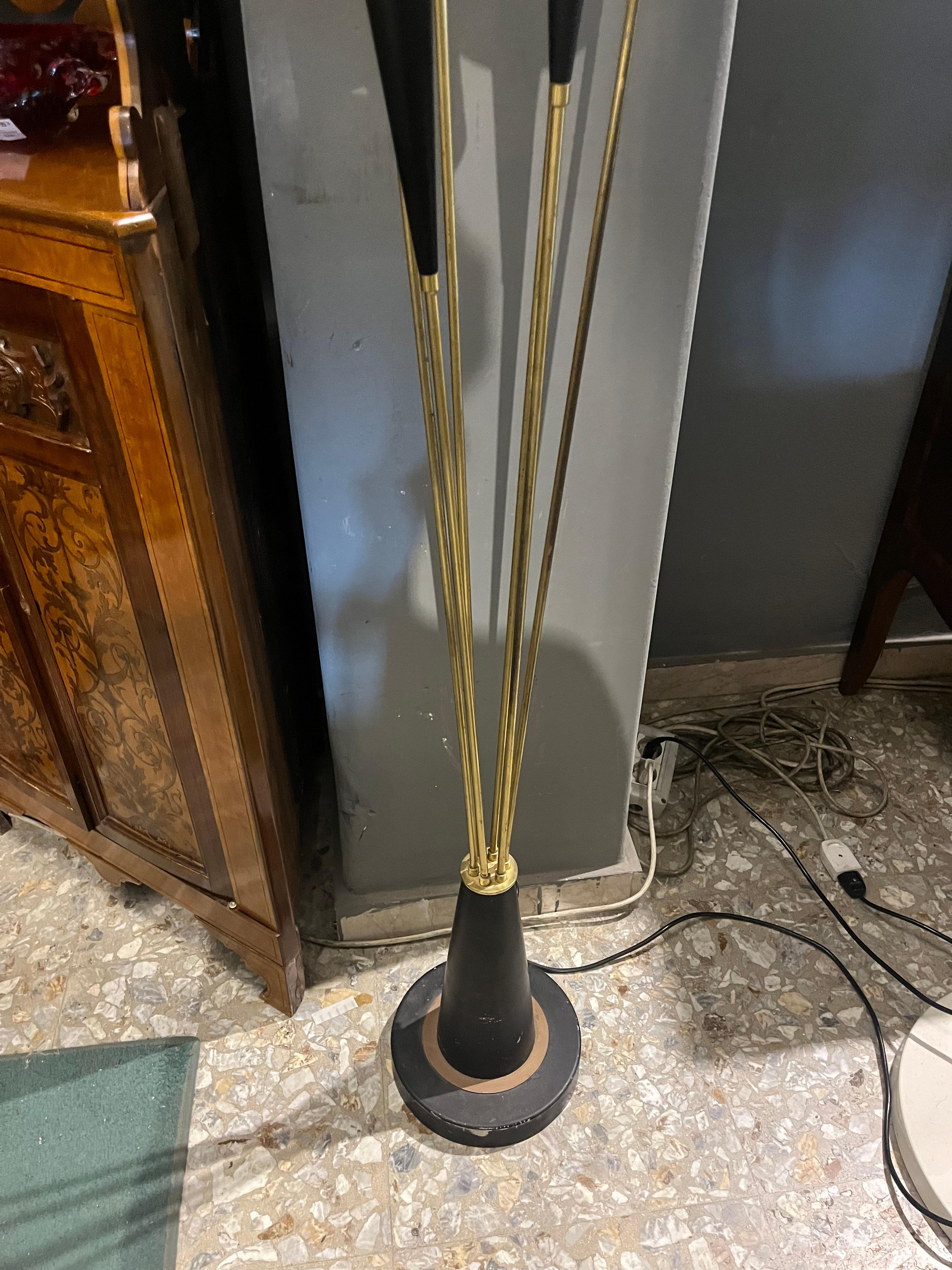 Mid-20th Century 1950s floor lamp by Stilnovo For Sale