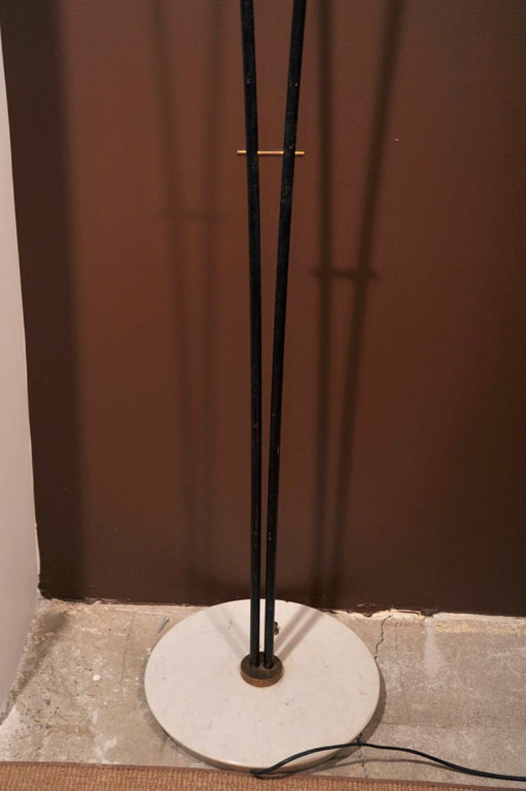 1950's Floor Lamp in the Style of Stilnovo For Sale at 1stDibs