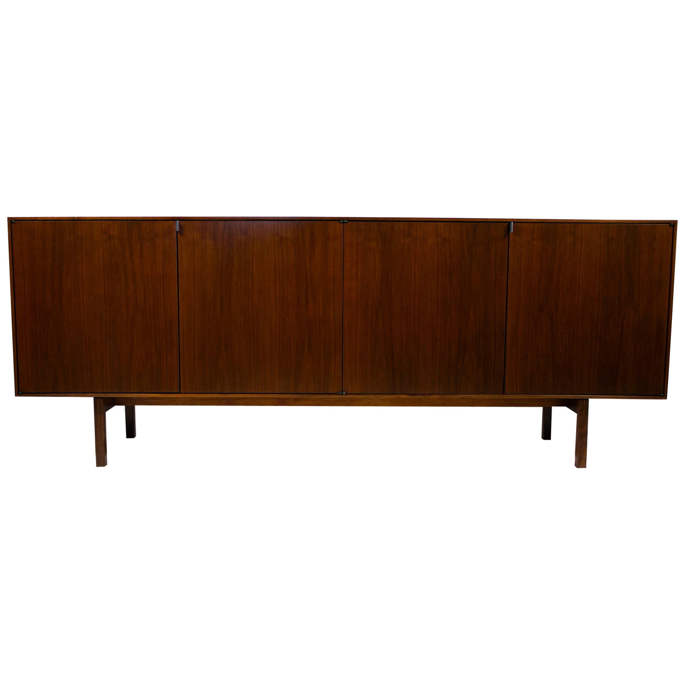 1950s Florence Knoll Cabinet in Walnut with Maple Interior Model No. 541