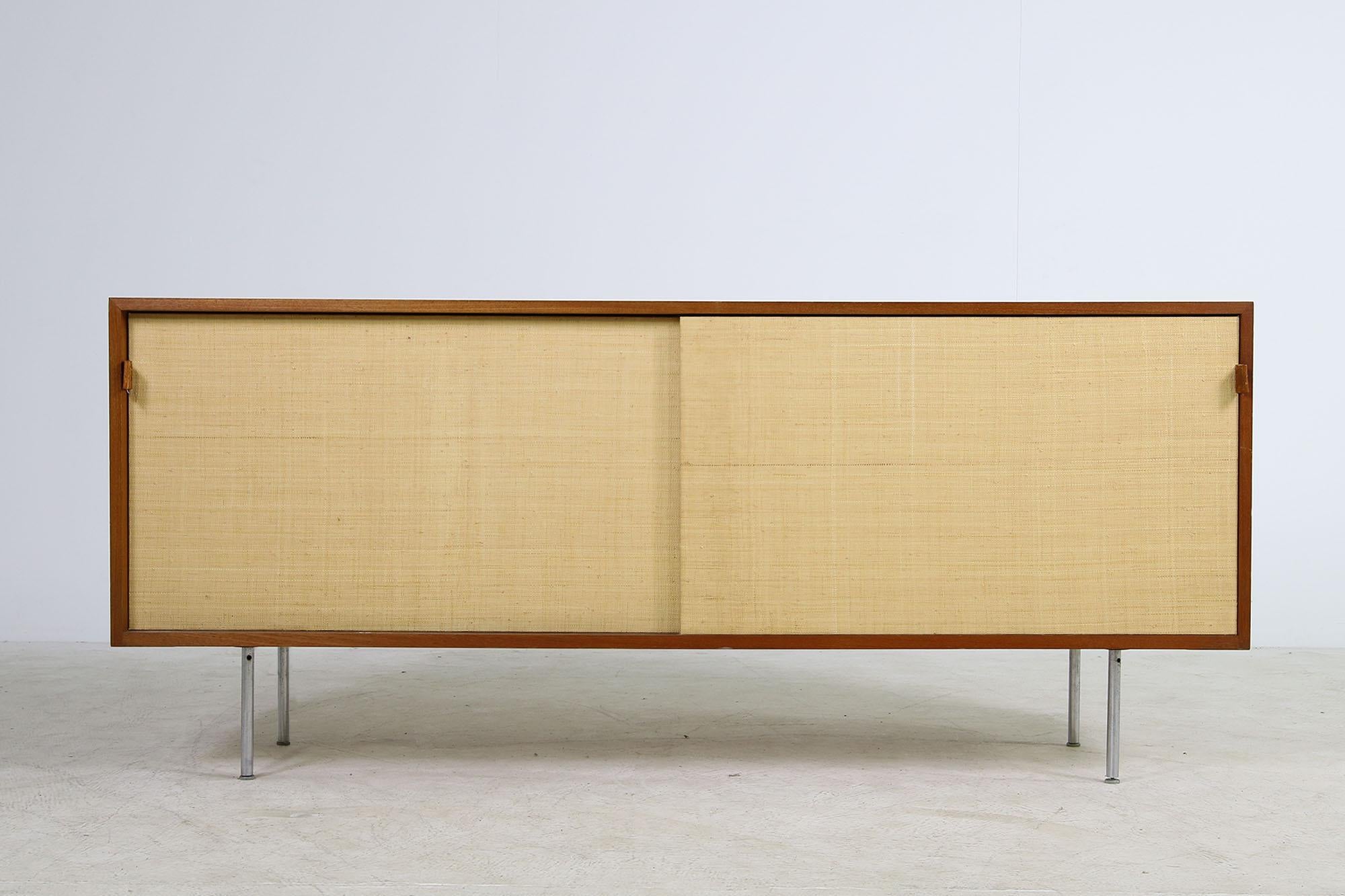 1950s Florence Knoll Seagrass Sideboard Credenza Mod. 116 Knoll International 2