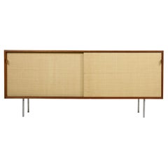 Florence Knoll Seagrass Sideboard Anrichte Mod. 116 Knoll International, 1950er Jahre