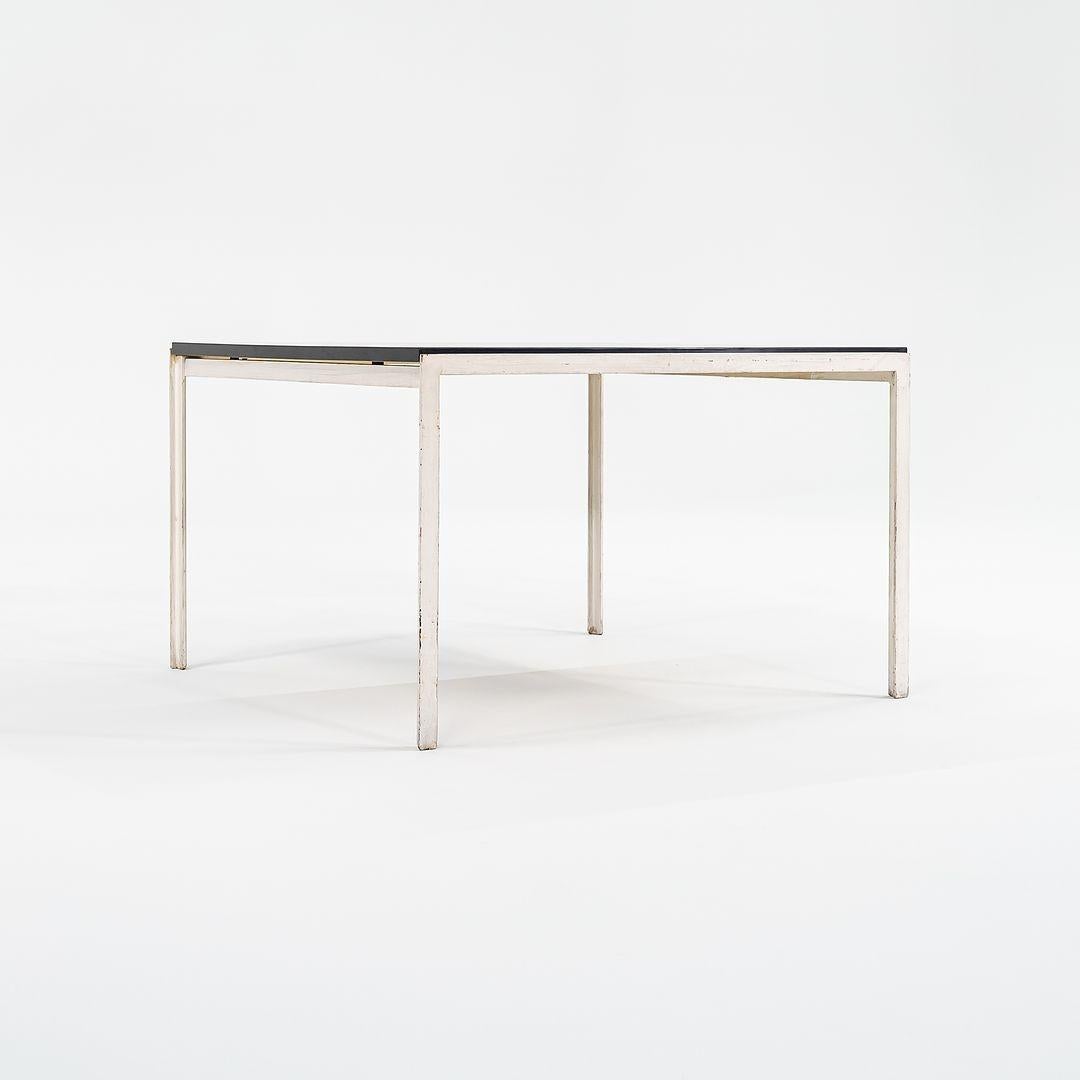 Florence Knoll T Angle Couchtisch / Beistelltisch mit Laminatplatte, 1950er Jahre im Angebot 5