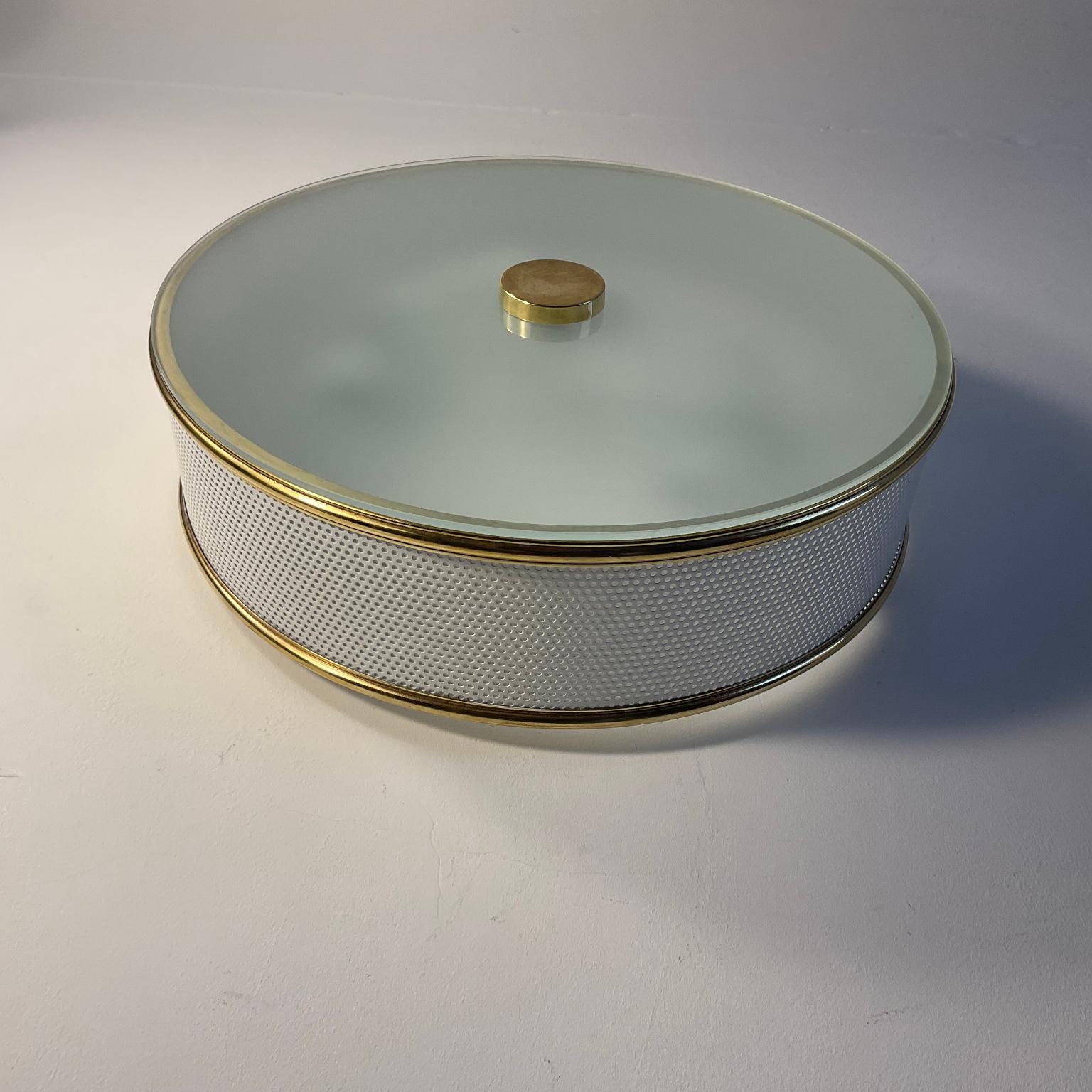 1950s Ceiling Light Attributed to Pierre Guariche for Maison Arlus For Sale 2