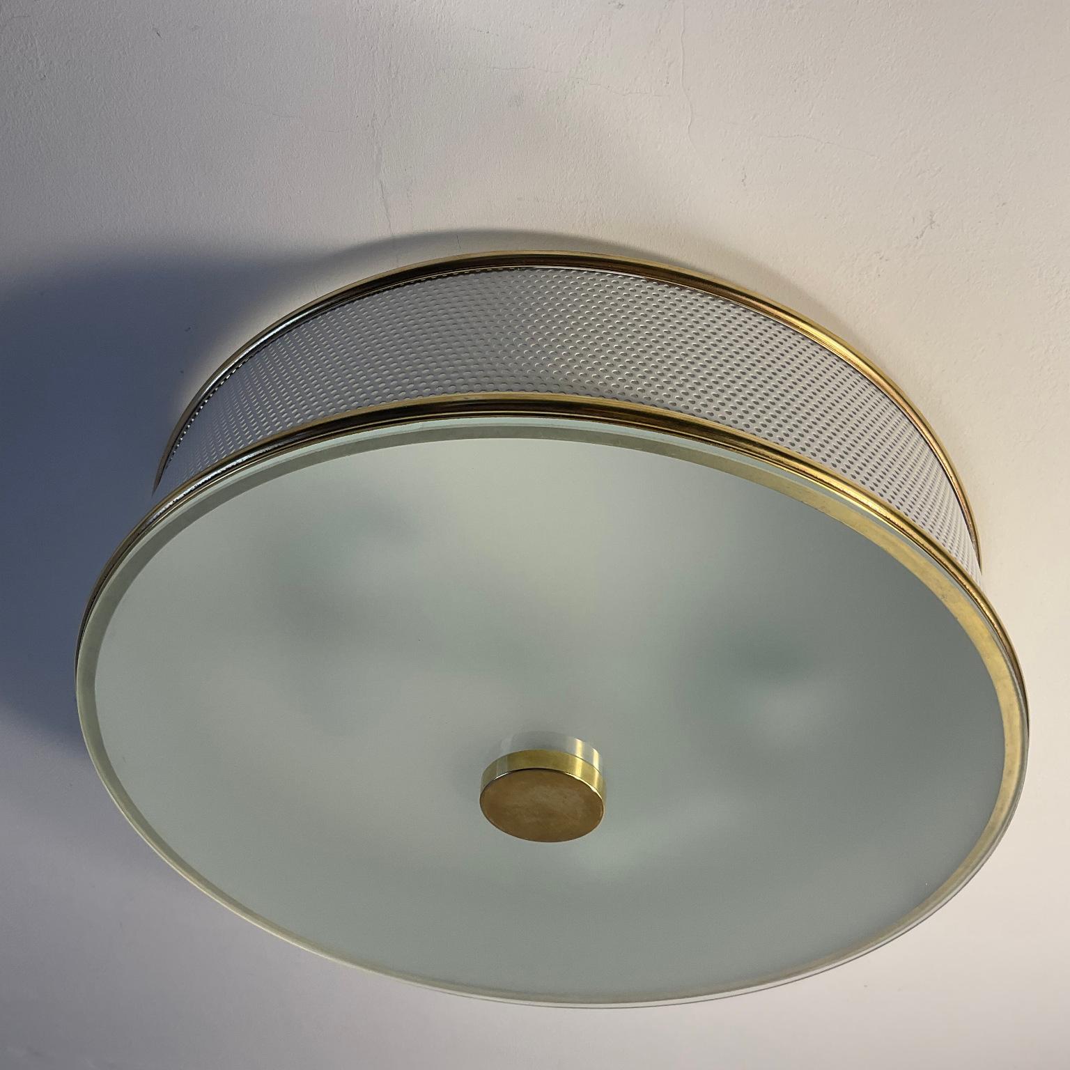 1950s Ceiling Light Attributed to Pierre Guariche for Maison Arlus For Sale 4