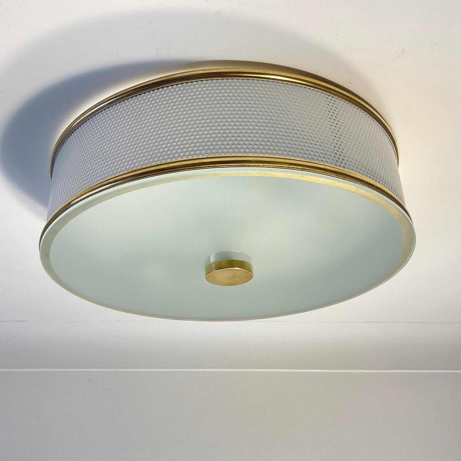 1950s Ceiling Light Attributed to Pierre Guariche for Maison Arlus For Sale 6