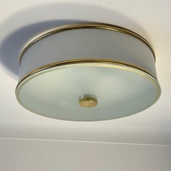 1950s Ceiling Light Attributed to Pierre Guariche for Maison Arlus
